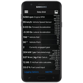 Autometer OBD-II Wireless Data Module Bluetooth DashLink for Apple IOS & Android Devices