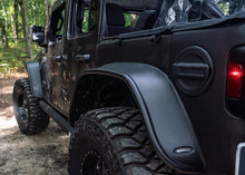 Load image into Gallery viewer, Bushwacker 2018+ Jeep Wrangler (JL) Unlimited Flat Style Flares 4pc - Black