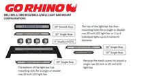 Load image into Gallery viewer, Go Rhino 15-20 Chevrolet Colorado BR5.5 Light bar mount