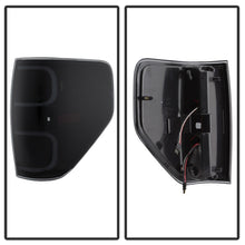 Cargar imagen en el visor de la galería, xTune Ford F150 09-14 LED Tail Lights - Black ALT-ON-FF15009-LBLED-BSM