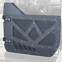 Cargar imagen en el visor de la galería, DV8 18-22 Jeep 4 Door JL/JT Aluminum Half Doors with Perforated Mesh Front