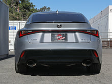 Cargar imagen en el visor de la galería, aFe Takeda 14-22 Lexus IS350 V6 2.5in. 304 Stainless Steel Axle-Back Exhaust System w/ Black Tip