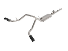 Cargar imagen en el visor de la galería, aFe Gemini XV 3in 304 SS Cat-Back Exhaust 09-18 GM Trucks V6-4.3/V8-4.8/5.3L w/ Black Tips