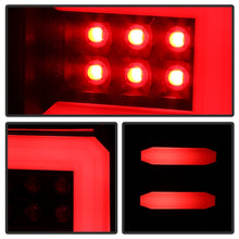 Cargar imagen en el visor de la galería, Spyder Chevy 1500 14-16 Light Bar LED Tail Lights All Blk ALT-YD-CS14-LBLED-BKV2