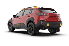 Load image into Gallery viewer, Rally Armor 24-26 Subaru Crosstrek (Wilderness Only) Black UR Mudflap W/Wild-Orange Logo No Drill Re