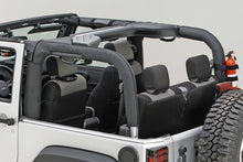 Cargar imagen en el visor de la galería, Rugged Ridge Roll Bar Cover Black Vinyl 07-18 Jeep Wrangler JK