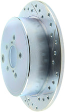 Cargar imagen en el visor de la galería, StopTech Select Sport 09-13 Subaru Forester Slotted and Drilled Left Rear Rotor