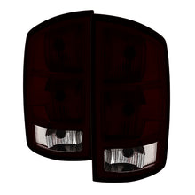 Cargar imagen en el visor de la galería, Xtune Dodge Ram 1500 02-06 / Ram 2500 3500 03-06 OEM Style Tail Lights Red Smoked ALT-JH-DR02-OE-RSM