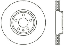 Cargar imagen en el visor de la galería, StopTech Power Slot 09-10 Audi A4/A4 Quattro / 08-10 A5 / 10 S4 Front Left Drilled &amp; Slotted Rotor