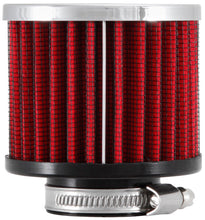 Cargar imagen en el visor de la galería, K&amp;N 1.375 inch ID 3 inch OD 2.5 inch H Clamp On Crankcase Vent Filter