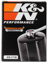 Cargar imagen en el visor de la galería, K&amp;N Harley-Davidson / Buell 3in OD x 4.063in H Black Oil Filter