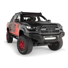 Cargar imagen en el visor de la galería, Go Rhino 16-21 Tacoma Element Front Bumper w/ Power Actuated Hide-away Light Bar Mount Tex Black