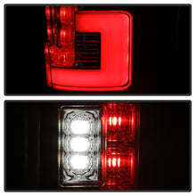 Cargar imagen en el visor de la galería, Spyder 17-18 Ford F-250 SD (w/Blind Spot Sensor) LED Tail Lights - Chrm (ALT-YD-FS17BS-LED-C)