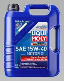 LIQUI MOLY 5L Touring High Tech Diesel Special Motor Oil SAE 15W40