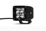 KC HiLiTES C-Series 3in. C3 LED Light 12w Spot Beam (Pair Pack System) - Black