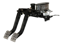 Cargar imagen en el visor de la galería, Wilwood Adjustable-Tandem Dual Pedal - Brake / Clutch - Fwd. Swing Mount - 6.25:1 - Black E-Coat