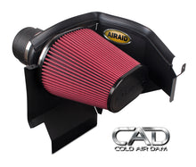 Load image into Gallery viewer, Airaid 11-13 Dodge Charger/Challenger 3.6/5.7/6.4L CAD Intake System w/o Tube (Oiled / Red Media)