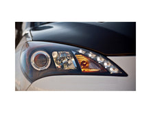 Cargar imagen en el visor de la galería, Spyder Hyundai Genesis 10-12 Projector Halogen Model- LED Halo DRL Blk PRO-YD-HYGEN09-DRL-BK