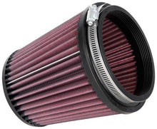 Cargar imagen en el visor de la galería, K&amp;N Filter Universal Rubber Filter Round Tapered 4.5in  Flange 5.875in Base 4.5 inch Top 6in  Height