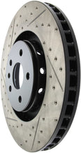 Cargar imagen en el visor de la galería, StopTech Drilled &amp; Slotted Right Sport Brake Rotor for 2009 Cadillac CTS-V