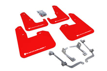 Cargar imagen en el visor de la galería, Rally Armor 08-11 Subaru STI (Hatch Only) / 11-14 WRX (Hatch Only) Red UR Mud Flap w/White Logo