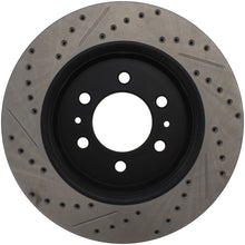 Cargar imagen en el visor de la galería, StopTech Slotted &amp; Drilled Sport Brake Rotor