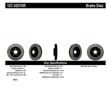 Cargar imagen en el visor de la galería, StopTech Slotted &amp; Drilled Sport Brake Rotor