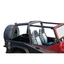 Cargar imagen en el visor de la galería, Rampage 1992-1995 Jeep Wrangler(YJ) Roll Bar Pad &amp; Cover Kit - Black Denim