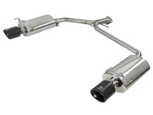 Cargar imagen en el visor de la galería, aFe Takeda 2.25-1.75in 304 SS Axle-Back Exhaust w/ Black Tips 13-17 Honda Accord Sport Sedan I4-2.4L