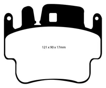 Cargar imagen en el visor de la galería, EBC 98-05 Porsche 911 996 3.4 Carrera 2 (Iron Rotor) Redstuff Frt Brake Pad (Check EBC Fit Guide)
