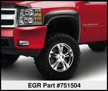 Cargar imagen en el visor de la galería, EGR 07-13 Chev Silverado 6-8ft Bed Rugged Look Fender Flares - Set (751504)