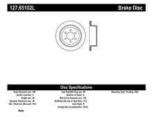 Cargar imagen en el visor de la galería, StopTech 04-09 Ford F150 / 06-08 Lincoln Mark LT Rear Left Slotted &amp; Drilled Rotor