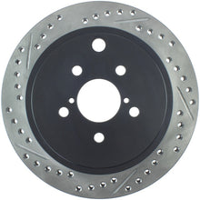 Cargar imagen en el visor de la galería, StopTech Slotted &amp; Drilled Sport Brake Rotor