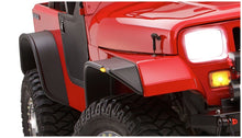 Cargar imagen en el visor de la galería, Bushwacker 87-95 Jeep Wrangler Flat Style Flares 4pc Excludes Renegade - Black