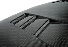 Cargar imagen en el visor de la galería, Seibon 92-95 Honda Civic 2DR/3DR TS-Style Carbon Fiber Hood