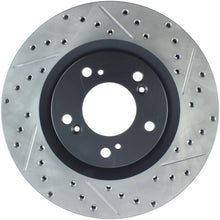 Cargar imagen en el visor de la galería, StopTech 00-09 S2000 Slotted &amp; Drilled Left Front Rotor