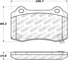 Cargar imagen en el visor de la galería, StopTech Street Touring 10+ Camaro Rear Brake Pads