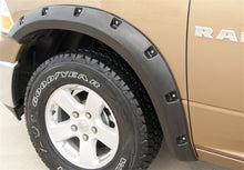 Cargar imagen en el visor de la galería, Lund 09-17 Dodge Ram 1500 RX-Rivet Style Textured Elite Series Fender Flares - Black (4 Pc.)