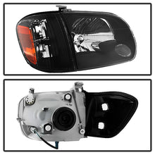 Cargar imagen en el visor de la galería, Xtune Toyota Tundra Double Cab 05-06 OEM Style Headlights &amp; Corner Lights Black HD-JH-TTUN05-AM-BK