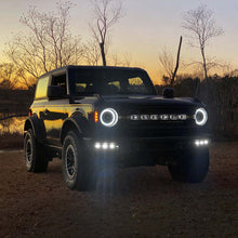 Cargar imagen en el visor de la galería, ORACLE Lighting 21-22 Ford Bronco Triple LED Fog Light Kit for Steel Bumper - White