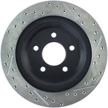 Cargar imagen en el visor de la galería, StopTech Slotted &amp; Drilled Sport Brake Rotor