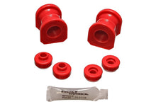 Cargar imagen en el visor de la galería, Energy Suspension 89-94 Nissan 240SX (S13) Red 24mm Front Sway Bar Bushing Set