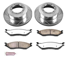 Cargar imagen en el visor de la galería, Power Stop 06-09 Ford LCF Rear Z36 Truck &amp; Tow Brake Kit