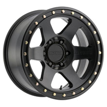 Cargar imagen en el visor de la galería, Method MR310 Con6 17x8.5 0mm Offset 6x5.5 106.25mm CB Matte Black Wheel