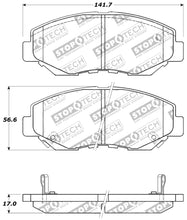 Cargar imagen en el visor de la galería, StopTech Performance 03-10 Honda Accord / 02-06 CR-V / 03-08 Pilot Front Brake Pads