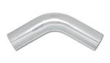 Vibrant 3in O.D. Universal Aluminum Tubing (60 degree Bend) - Polished