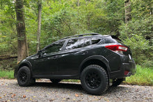 Cargar imagen en el visor de la galería, Rally Armor 18-23 Subaru Crosstrek Black Mud Flap w/Blue Logo (Front Only)