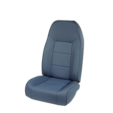 Cargar imagen en el visor de la galería, Rugged Ridge High-Back Front Seat Non-Recline Blue 76-02 CJ&amp;Wrang