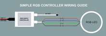 Cargar imagen en el visor de la galería, Oracle 5-24V Simple LED Controller w/ Remote