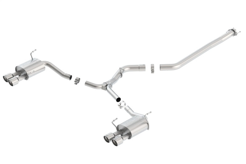 Borla 11-14 Subaru Impreza WRX/STI Sedan 4dr ATAK SS Catback Exhaust